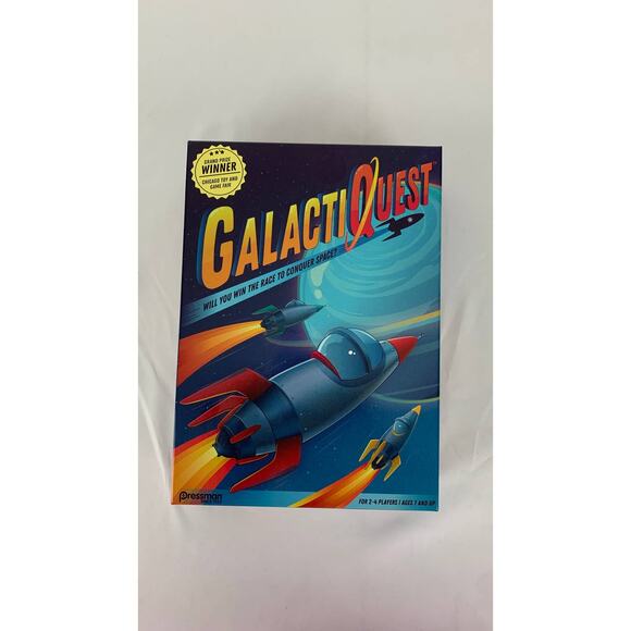 GalactiQuest Board Game Galactic Quest Pressman Award Winning Space Game Ages 7+ - Picture 1 of 8